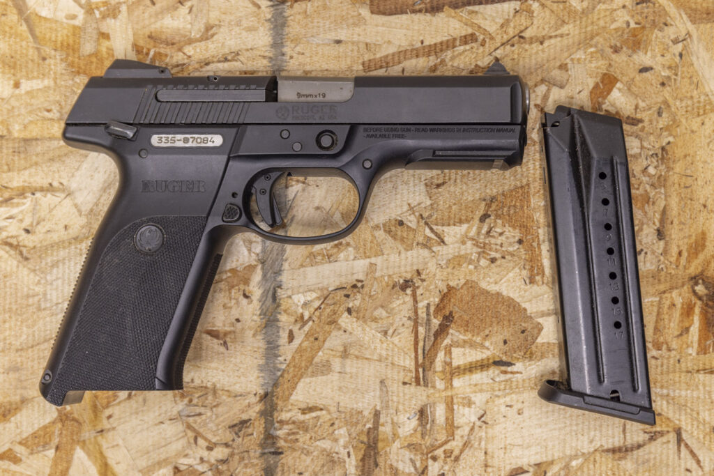 Ruger Sr9 9mm Police Trade In Pistol For Sale Ruger Firearms Usa